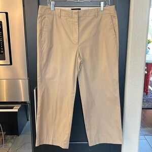 ☀️Talbots Khaki Cropped Size 12 LIKE NEW!